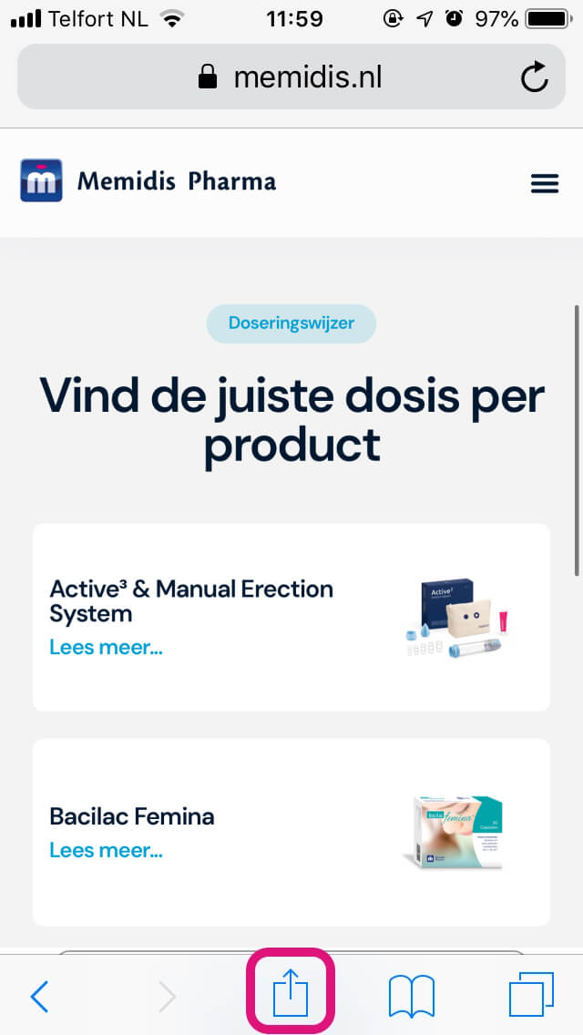 stap 1 ios